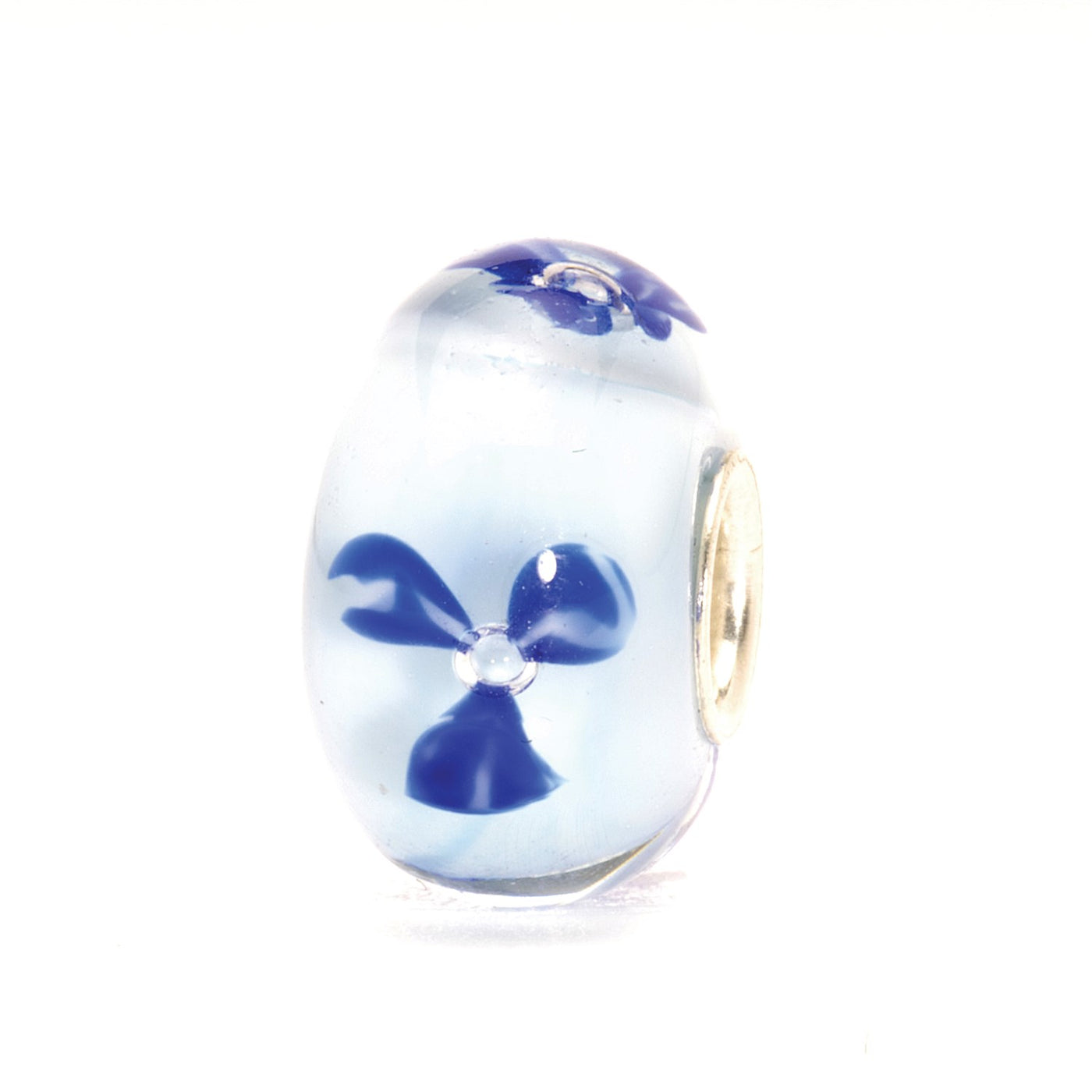 Bead Flor Azul Clara