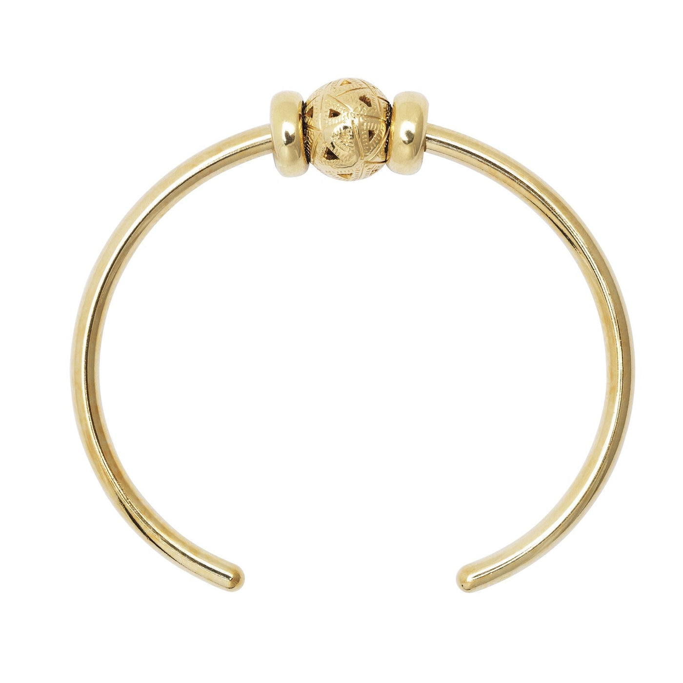 Gold Triangle Bangle