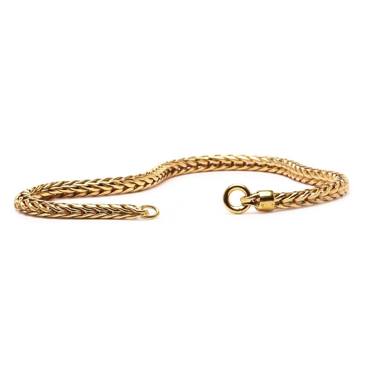 Pulseira de ouro 14 k com Fecho Básico