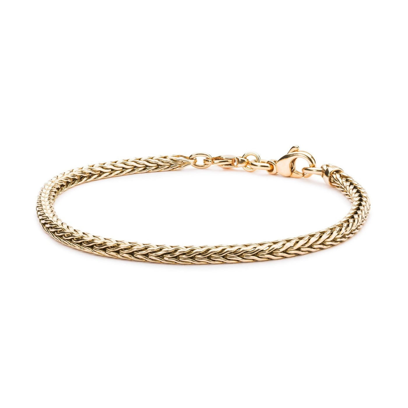 Pulseira de ouro 14 k com Fecho Básico