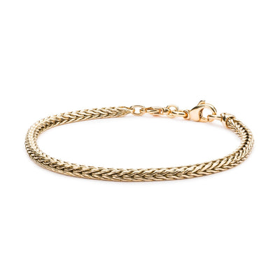 Pulseira de ouro 14 k com Fecho Básico